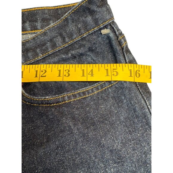 Ralph Lauren Women Straight Leg Jean Dark Wash 6 Structured Americana Normcore - Picture 7 of 9